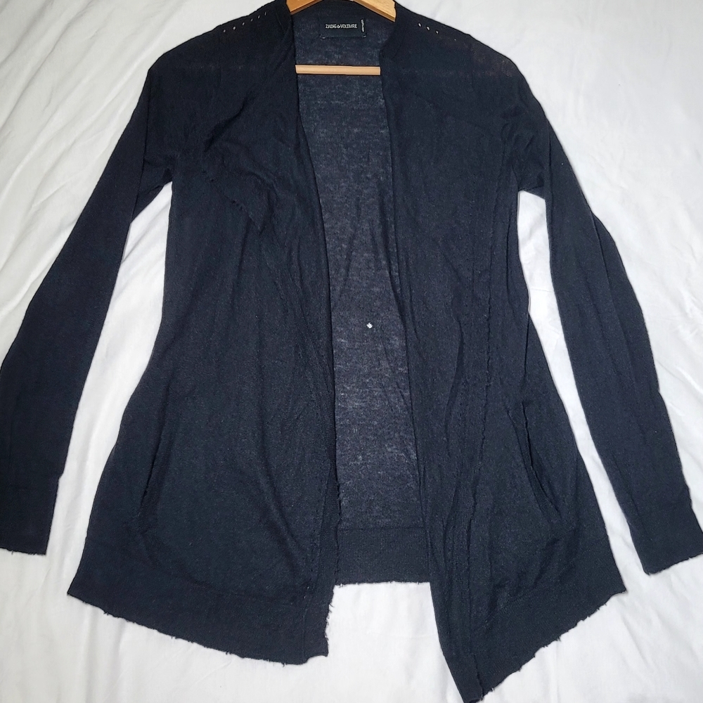 100% Cashmere Zadig & Voltaire Black Sweater